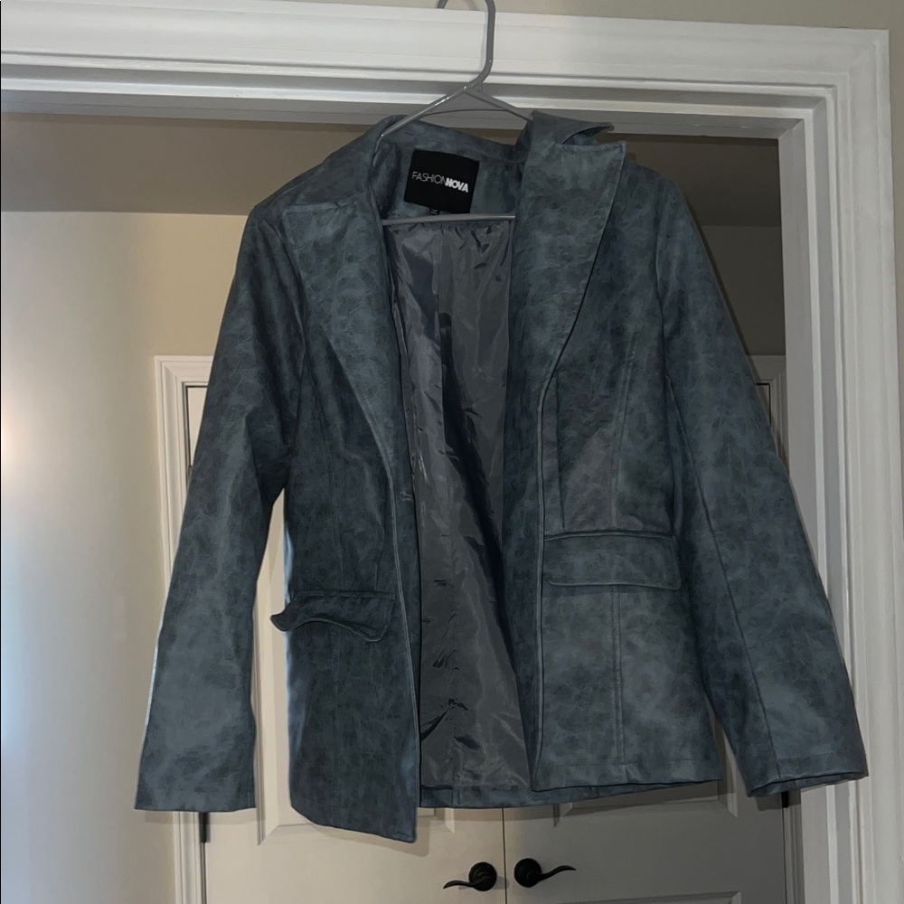 Fashion Nova Charcoal Blazer